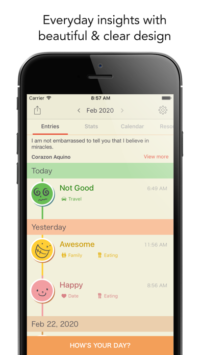 Emoly — Personal Mood Tracker screenshot 2