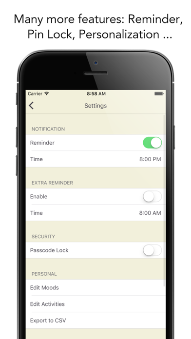 Emoly — Personal Mood Tracker screenshot 5