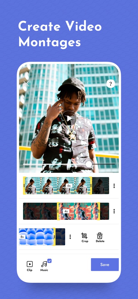 Montage — 動画メーカー＆エディター screenshot 1