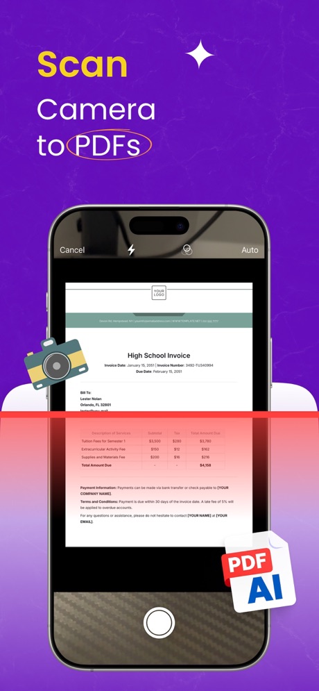 PDFAI Scan — Escáner de documentos screenshot 4